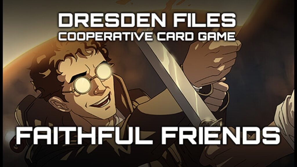 Dresden Files Koop-Kartenspiel fügt seine sechste Erweiterung „Faithful Friends“ hinzu