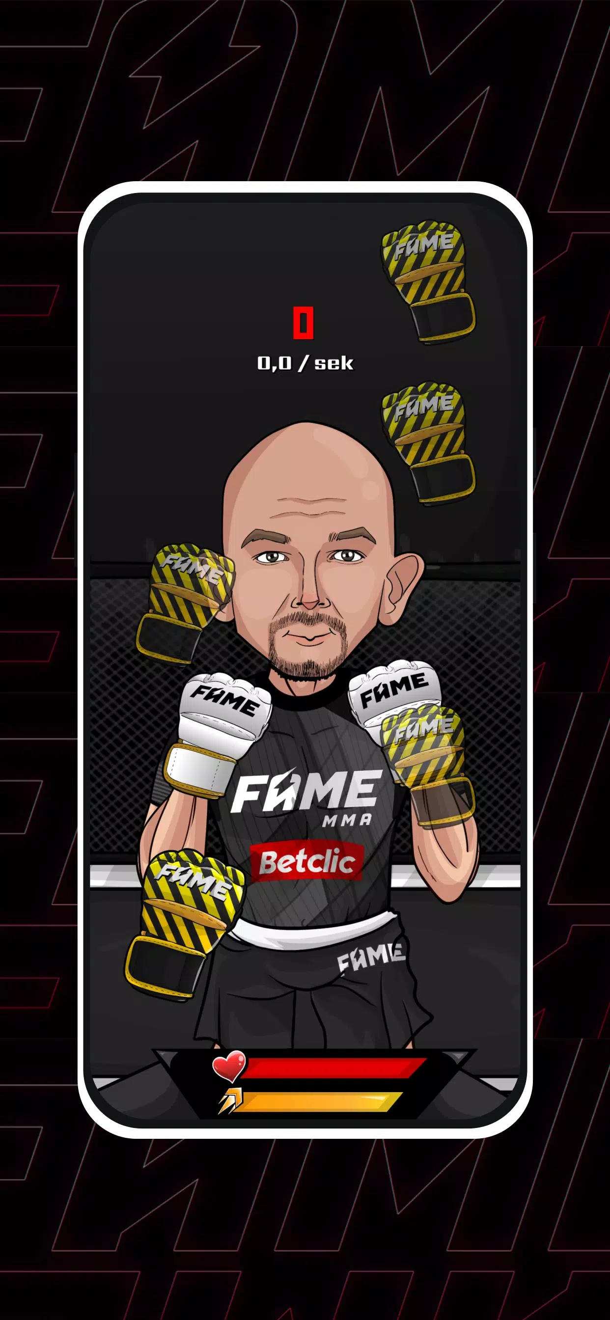 FAME MMA APP Captura de tela 3
