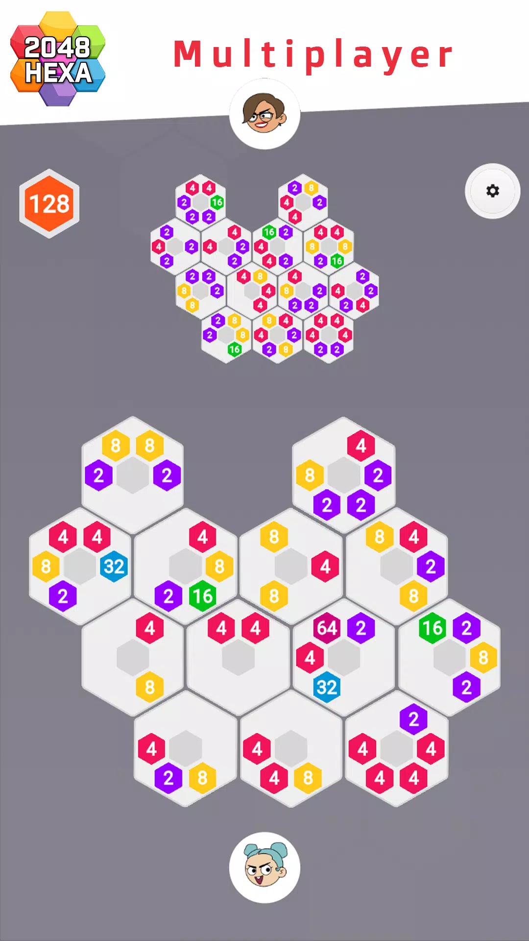 2048 Hexa應用截圖第2張