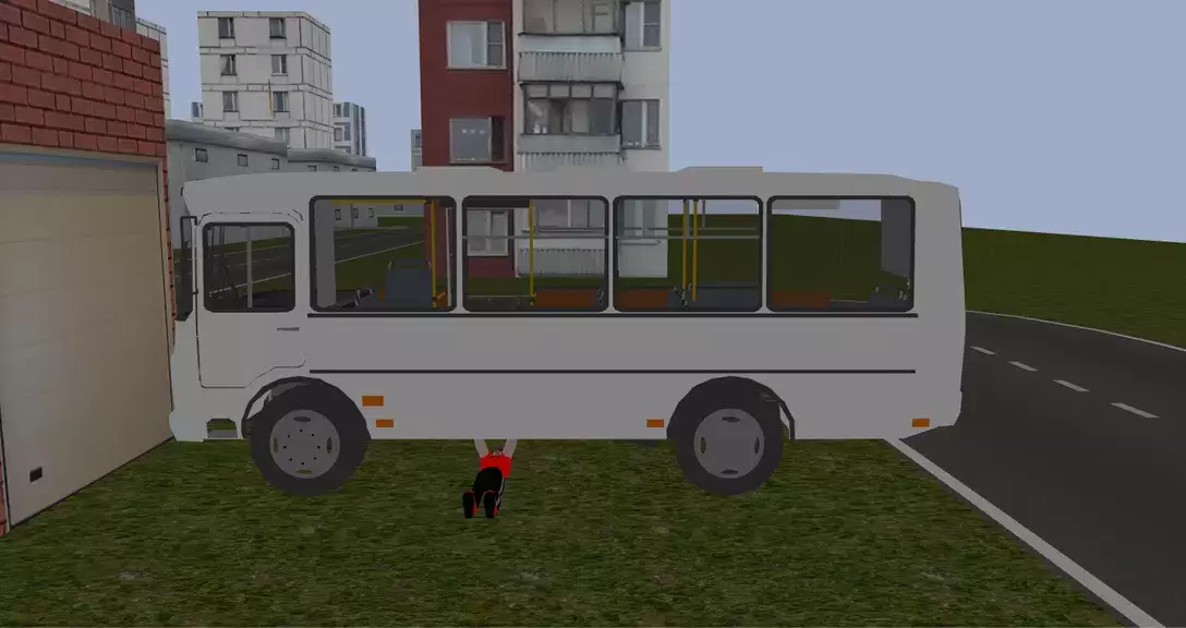 Russian Bus Simulator 3D Tangkapan skrin 1