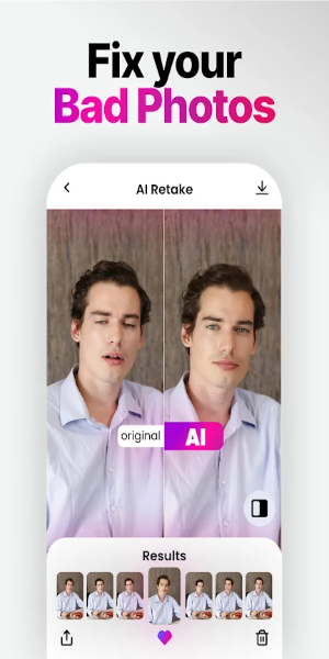 Retake ai mod apk