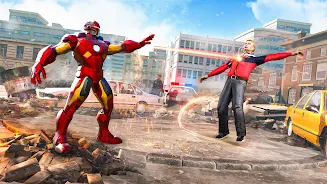 Iron Hero: Superhero Fight 3D Screenshot 2