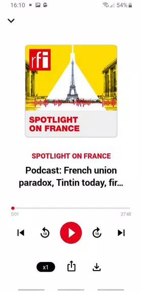 RFI Pure Radio - Podcasts Screenshot 3