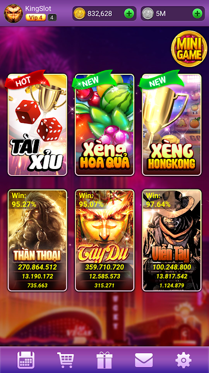 KingSlot - Cổng Game Giải Trí Captura de tela 0