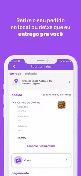 quero delivery: mercado e + Ảnh chụp màn hình 3