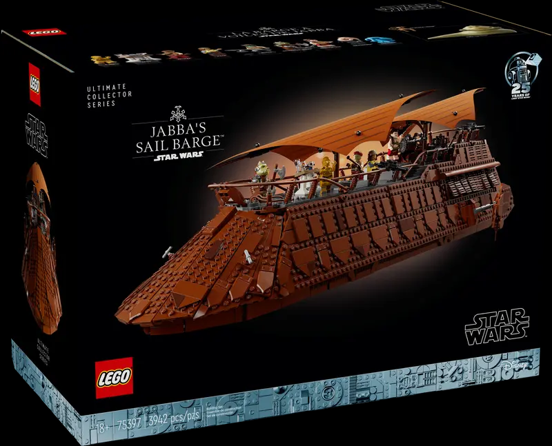 Set Lego Sail Barge Jabba
