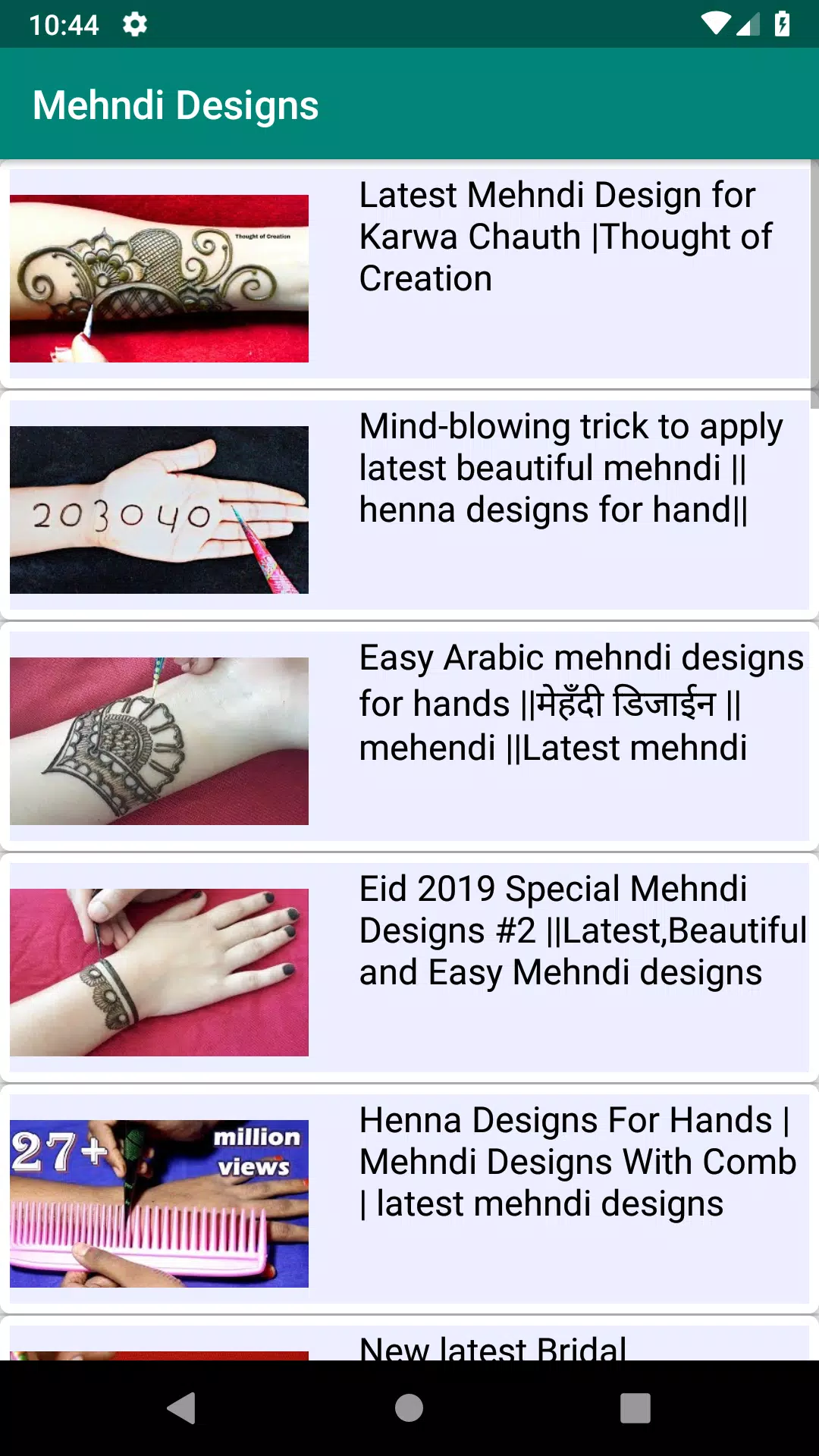 1000+ Mehndi Designs Latest 20 Captura de pantalla 2