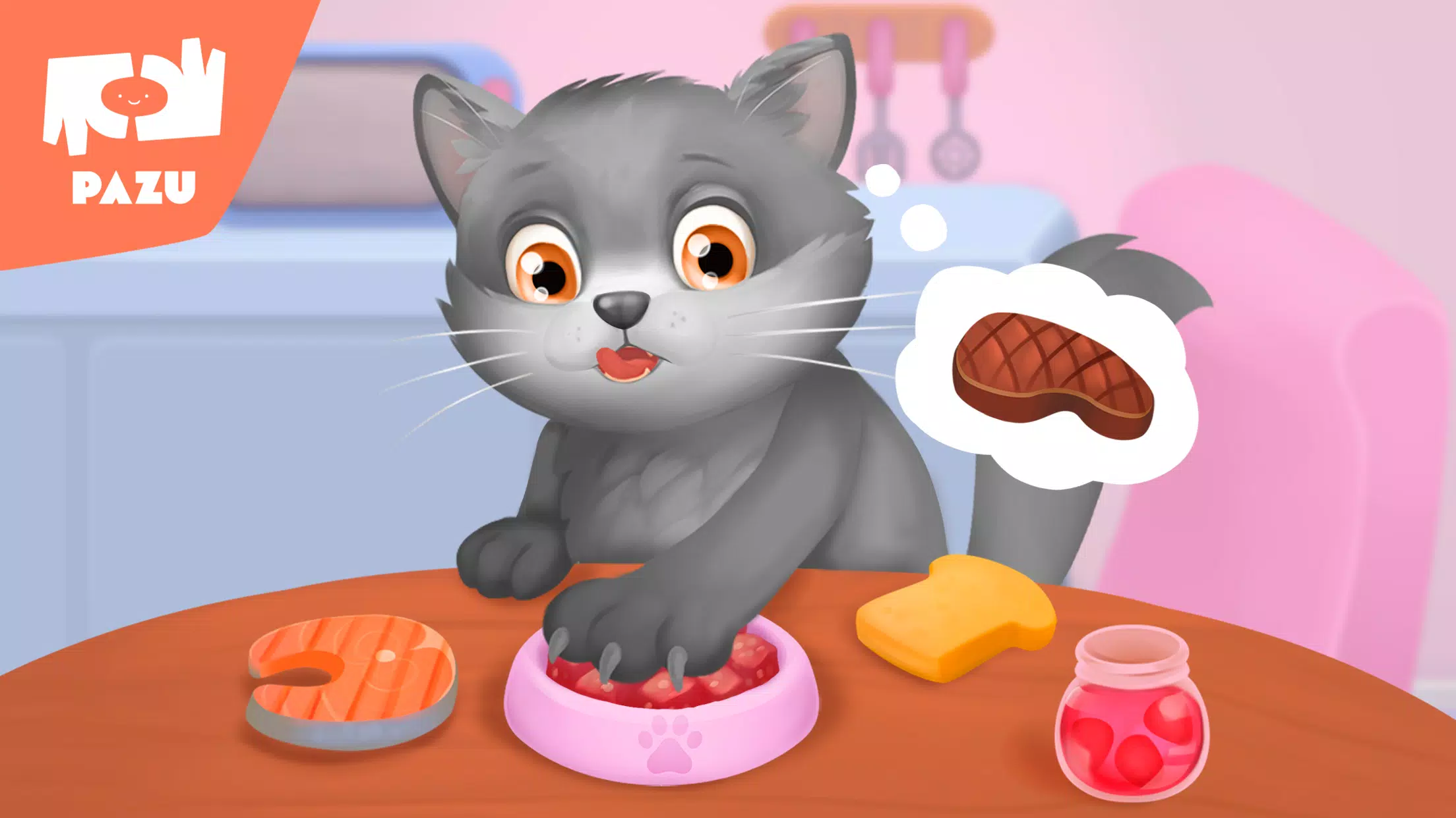 Cat game - Pet Care & Dress up應用截圖第2張