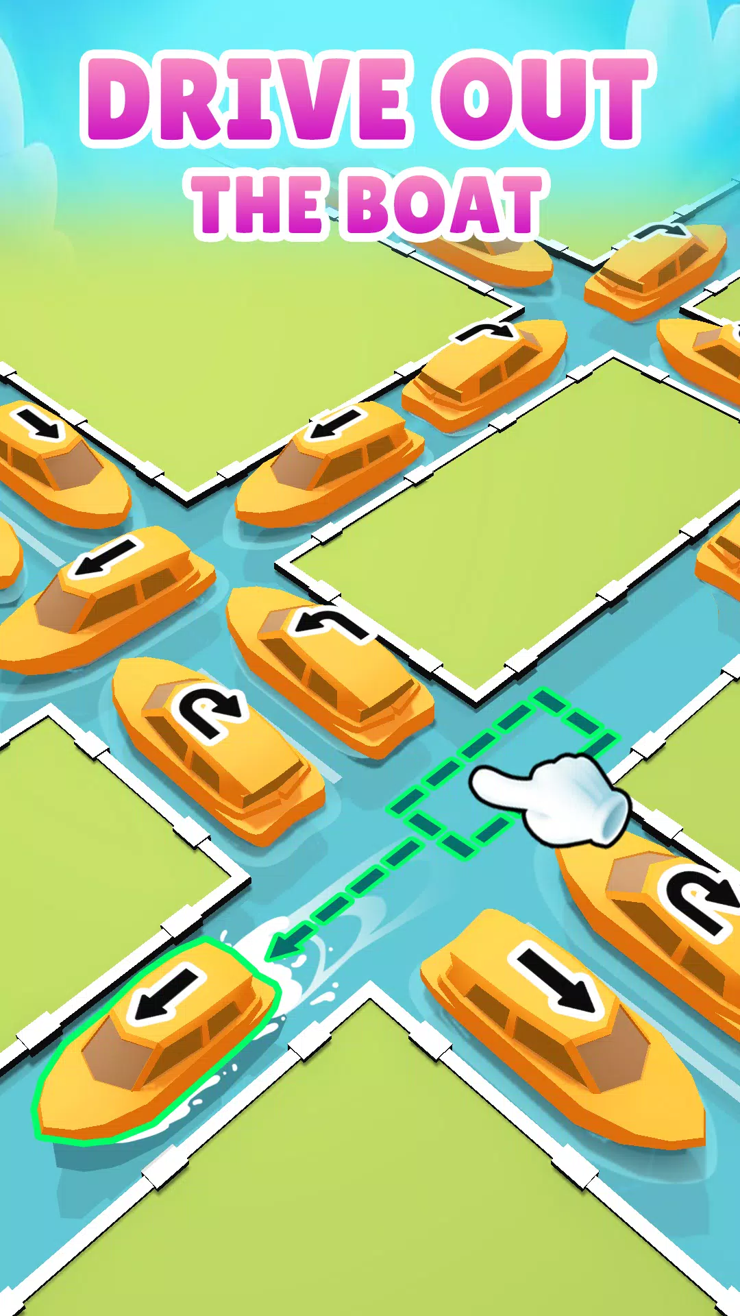 Canal Jam:Traffic Escape Captura de tela 0