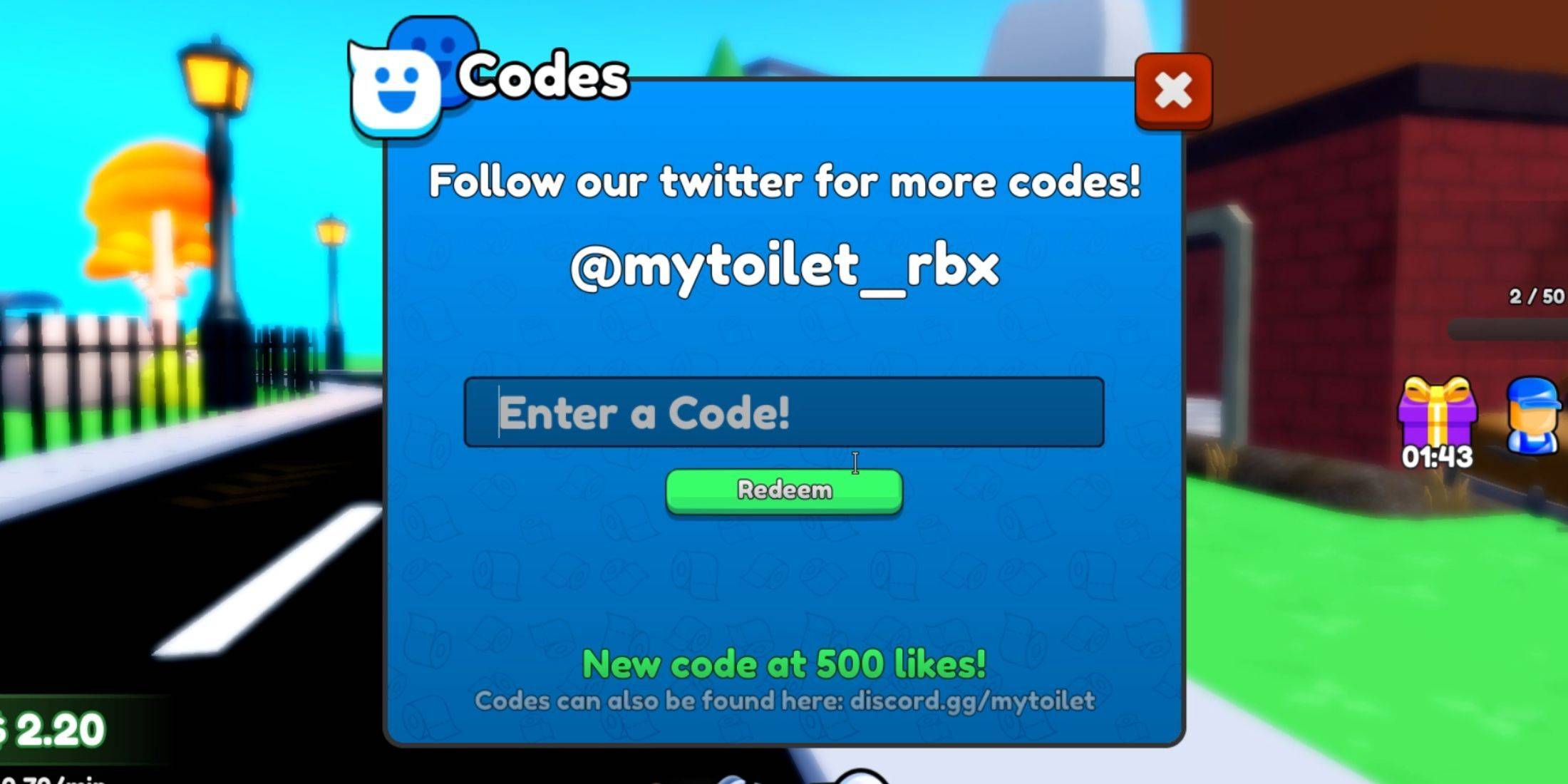My Toilet Codes Image 2