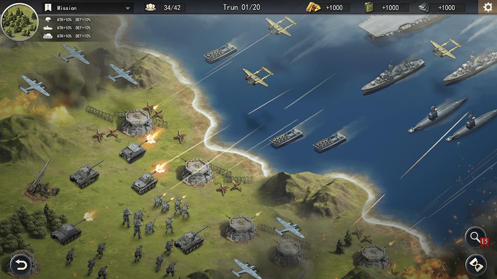 World War 2: Strategy Games Скриншот 3