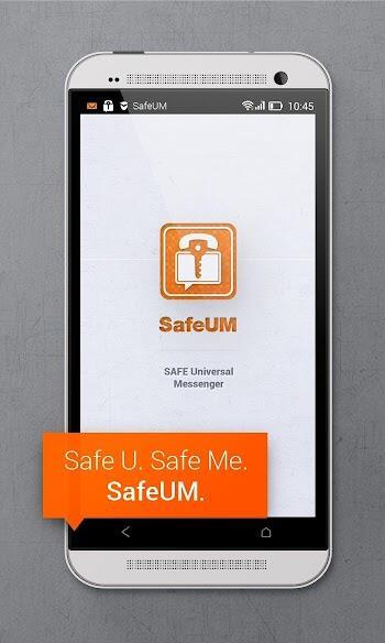 Secure messenger SafeUM स्क्रीनशॉट 2