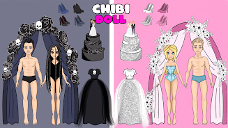 Chibi Dolls LOL: Dress up Game Screenshot 0