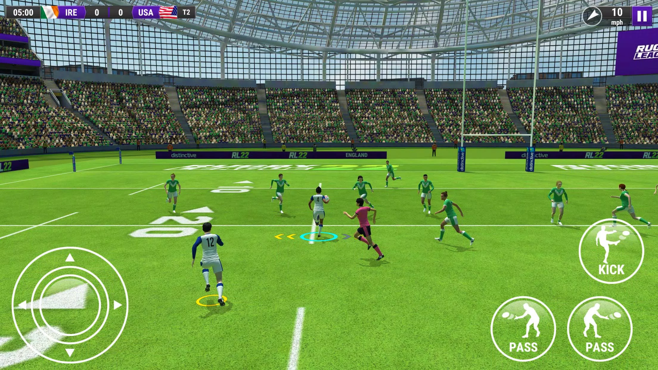 Rugby League 22 Captura de pantalla 1