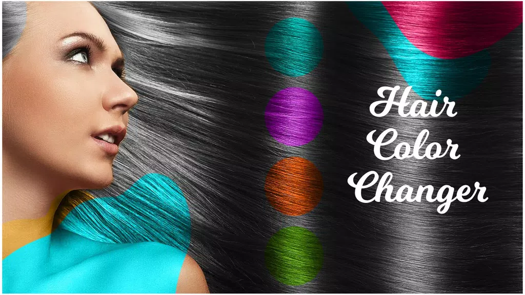 Hair Color Changer Editor Capture d'écran 0
