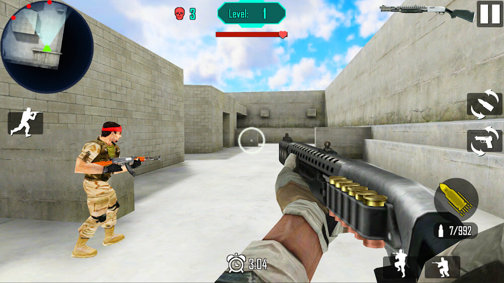 Gun Shoot War: Dead Ops Mod Screenshot 1