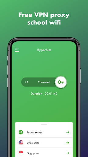 HyperNet Free VPN - Unlimited Скриншот 2