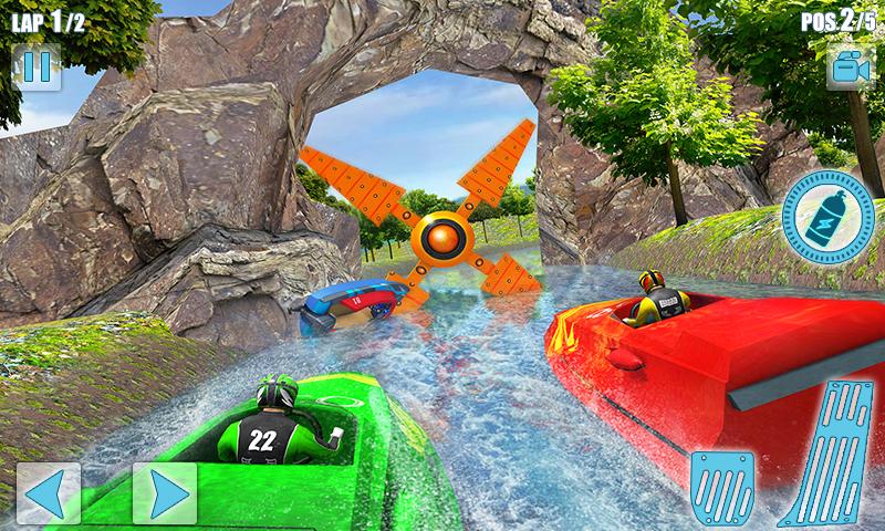 Speed Boat Crash Racing Скриншот 2