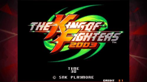 KOF 2003 ACA NEOGEO ဖန်သားပြင်ဓာတ်ပုံ 0