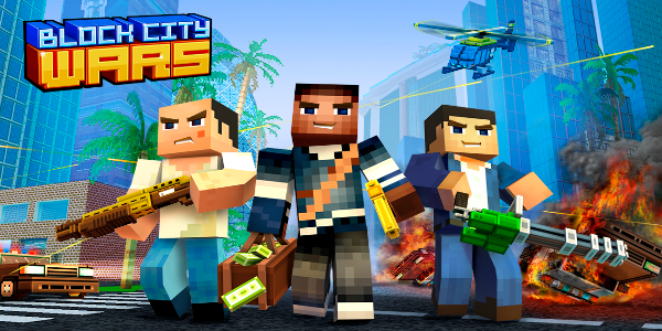 Block City Wars: Pixel Shooter Tangkapan skrin 0