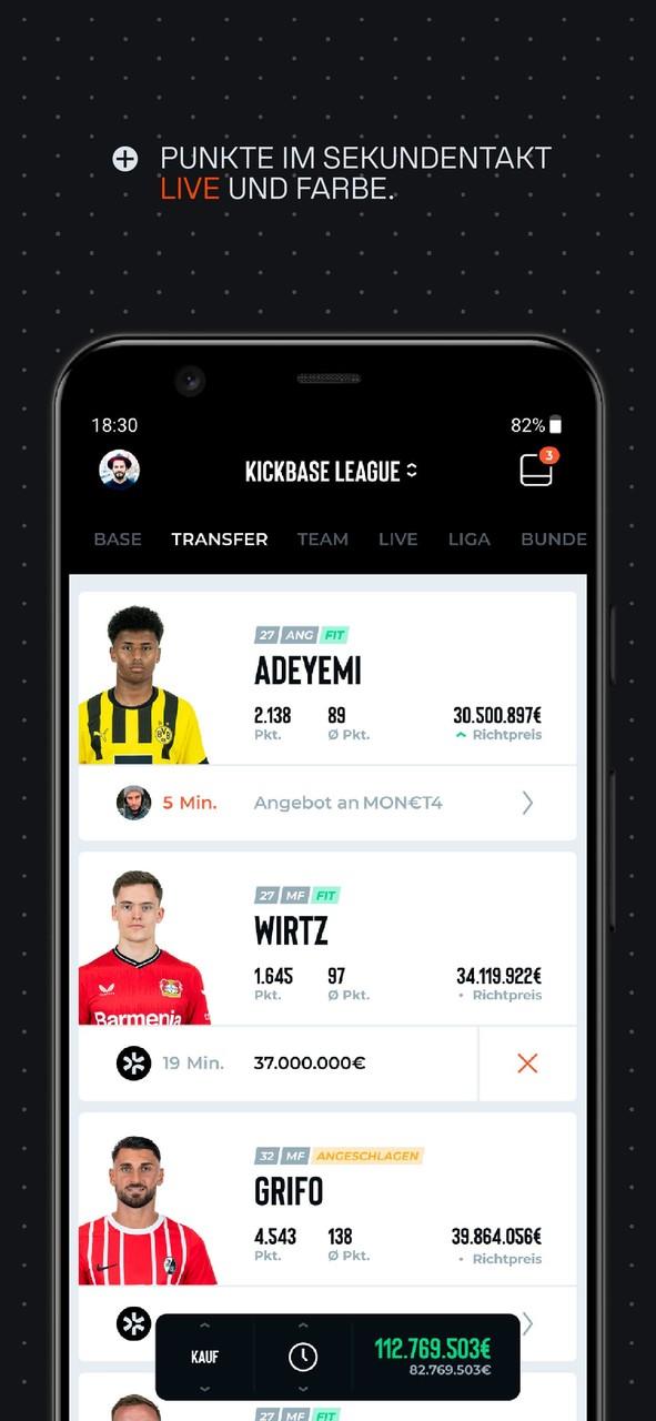 Kickbase Bundesliga Manager Zrzut ekranu 3