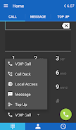 JustVoip appels VoIP Capture d'écran 3