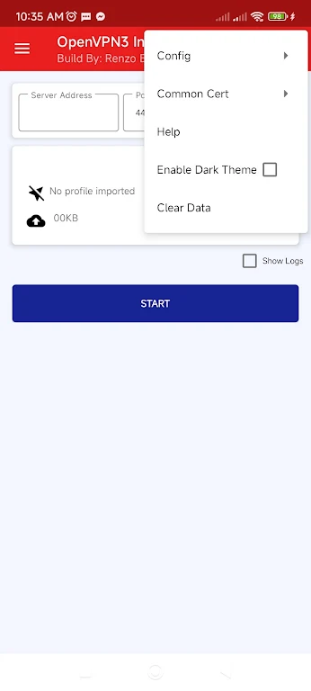 OpenVPN3 Injector Capture d'écran 3