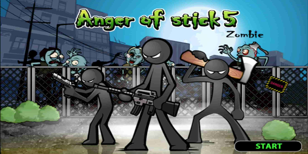 Anger of Stick5: Zombie स्क्रीनशॉट 2