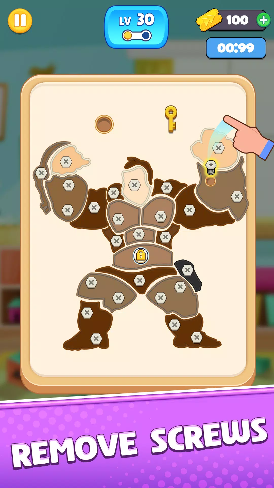 Wood Nuts & Bolts Rescue Screenshot 1