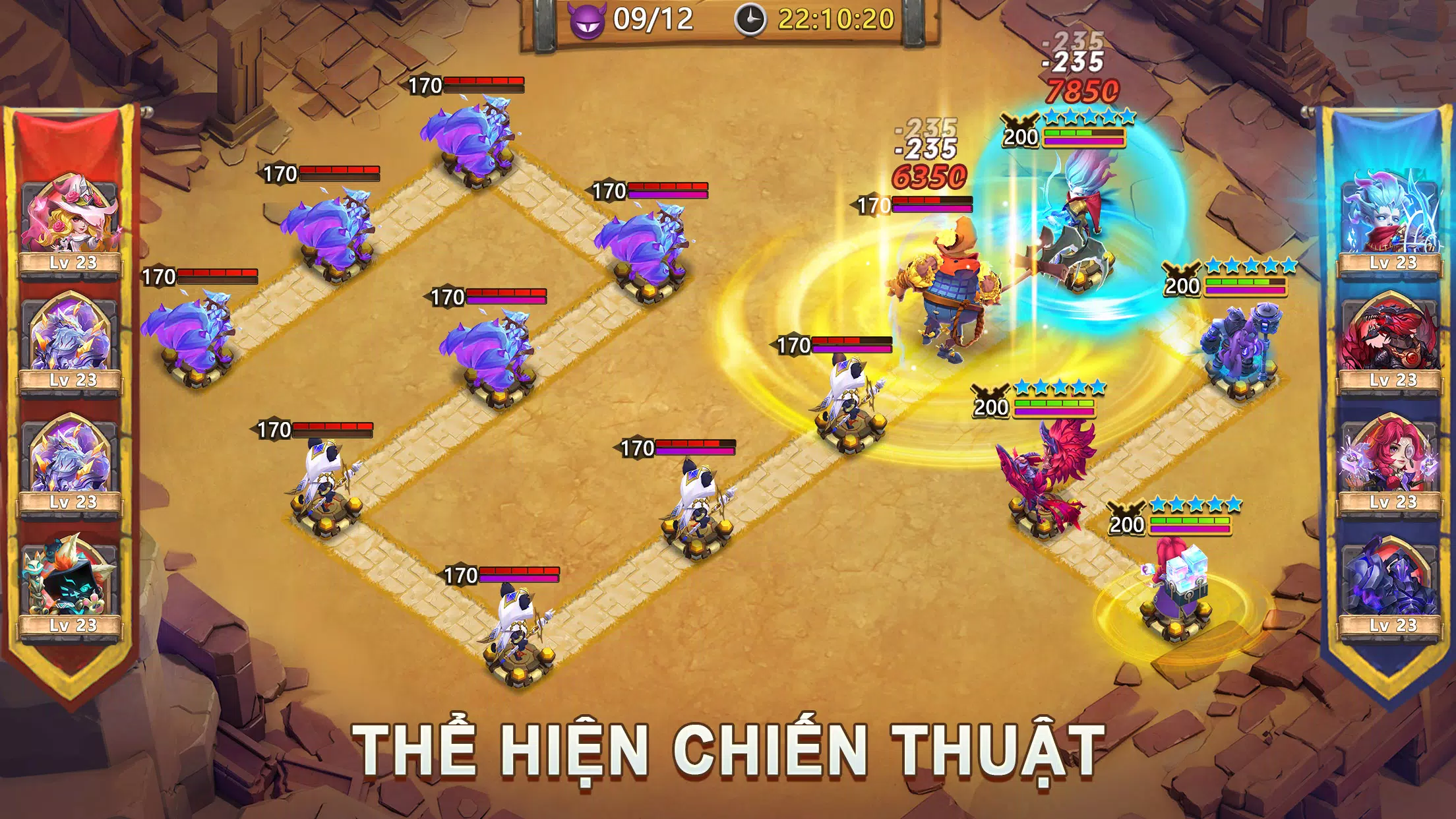 CastleClash:Quyết Chiến-Gamota Captura de tela 3