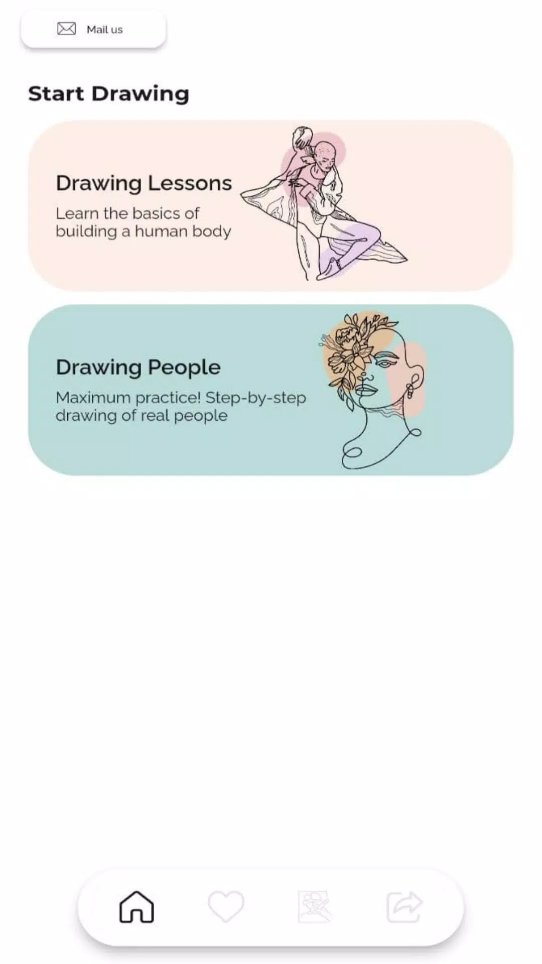 How to Draw People Captura de pantalla 1