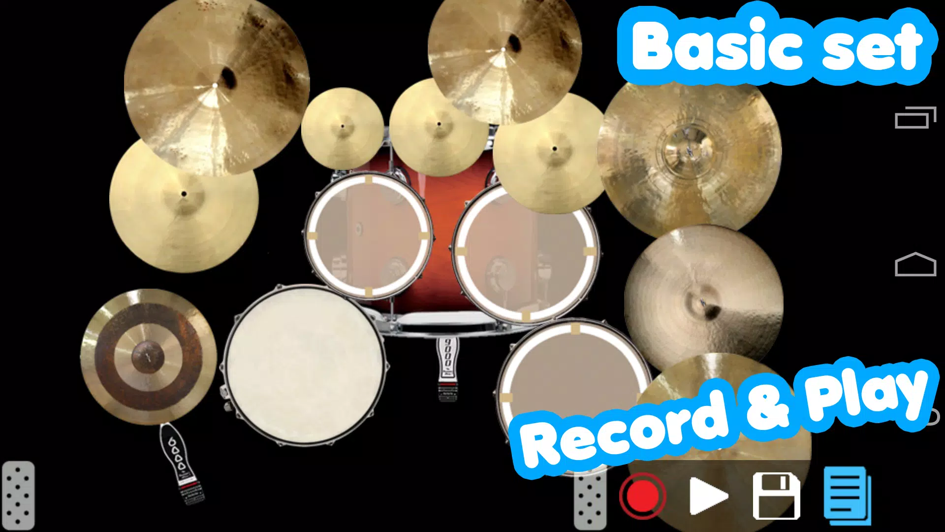 Drum Set - Drumming App স্ক্রিনশট 0