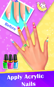 Nail polish game nail art应用截图第2张