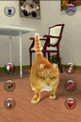 Talking Lovely Cat Screenshot 0