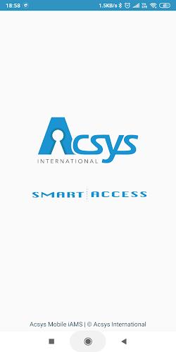 Acsys Mobile Application Скриншот 0