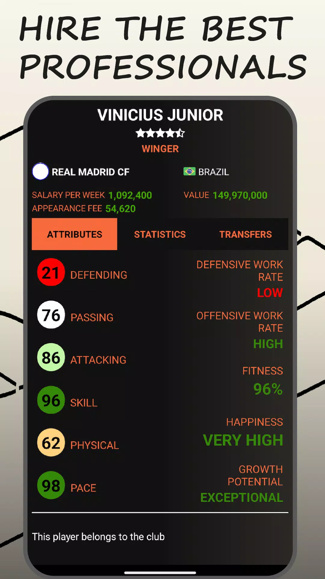 Be the Manager 2024 Captura de pantalla 2