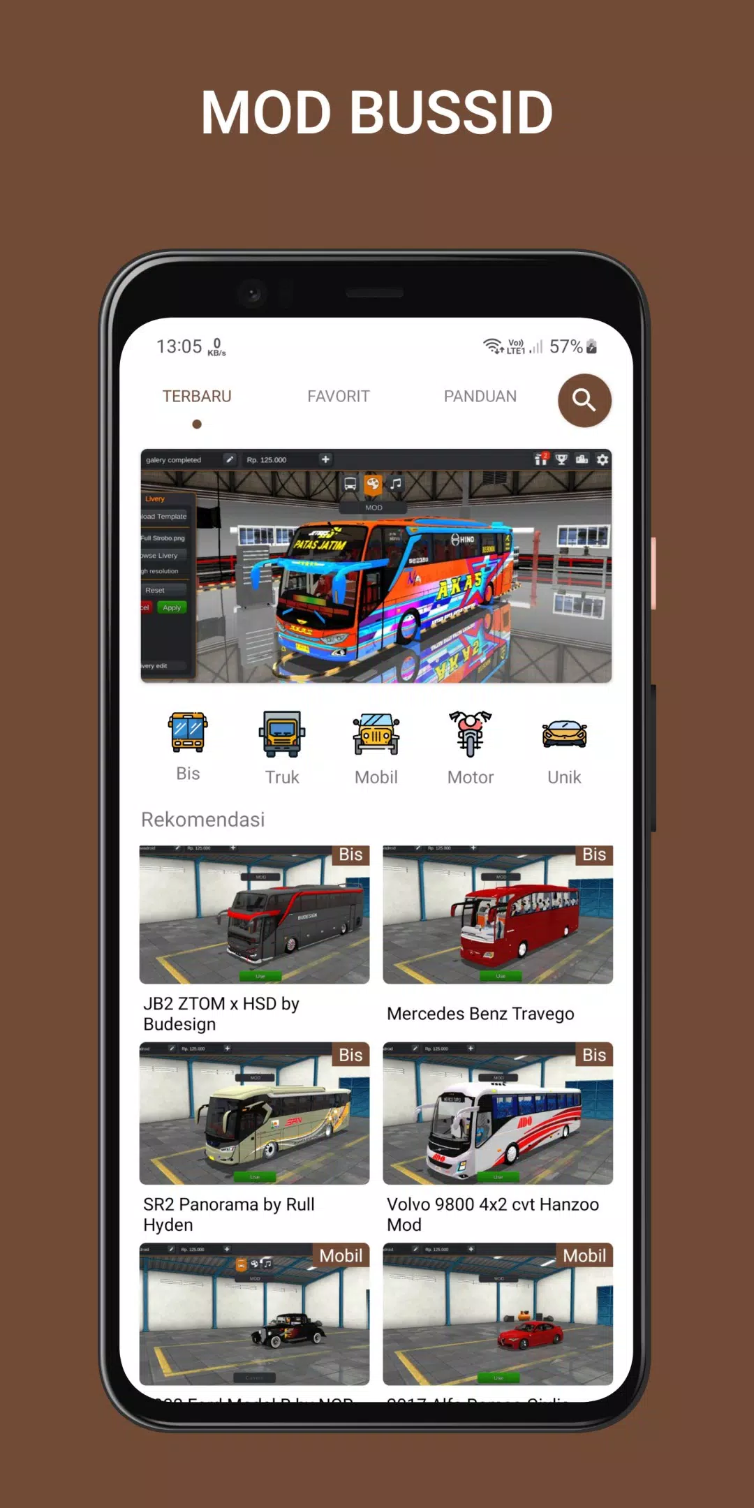 MOD Bussid Terbaru 2024應用截圖第0張