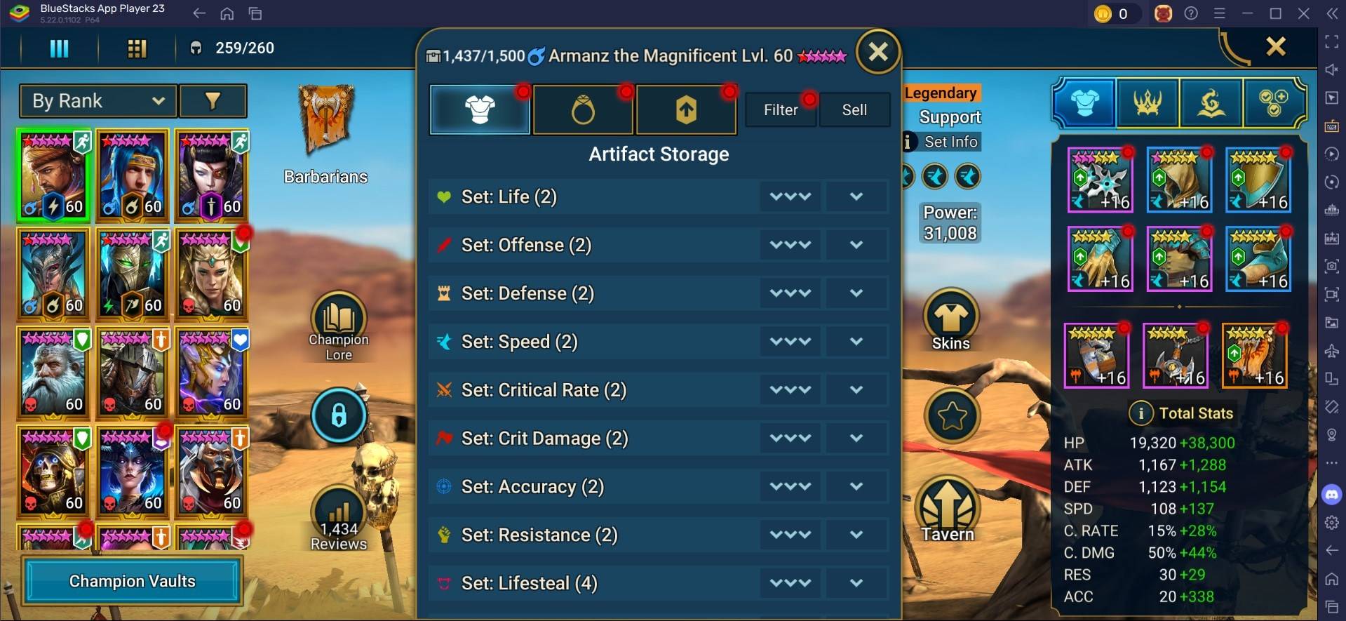 RAID: Panduan Gear Shadow Legends untuk Kecekapan Teratas