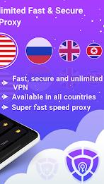 SuperFast VPN : Fast VPN Proxy স্ক্রিনশট 2