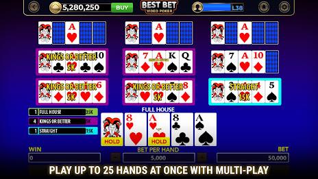 Best-Bet Video Poker Captura de pantalla 2