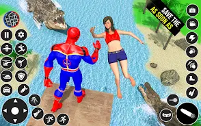 Spider Fighter Man: Rope Hero স্ক্রিনশট 2