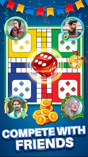 Ludo Online Dice Board Game Captura de tela 1