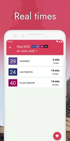 Zaragoza Bus Tranvía Cercanías Screenshot 1