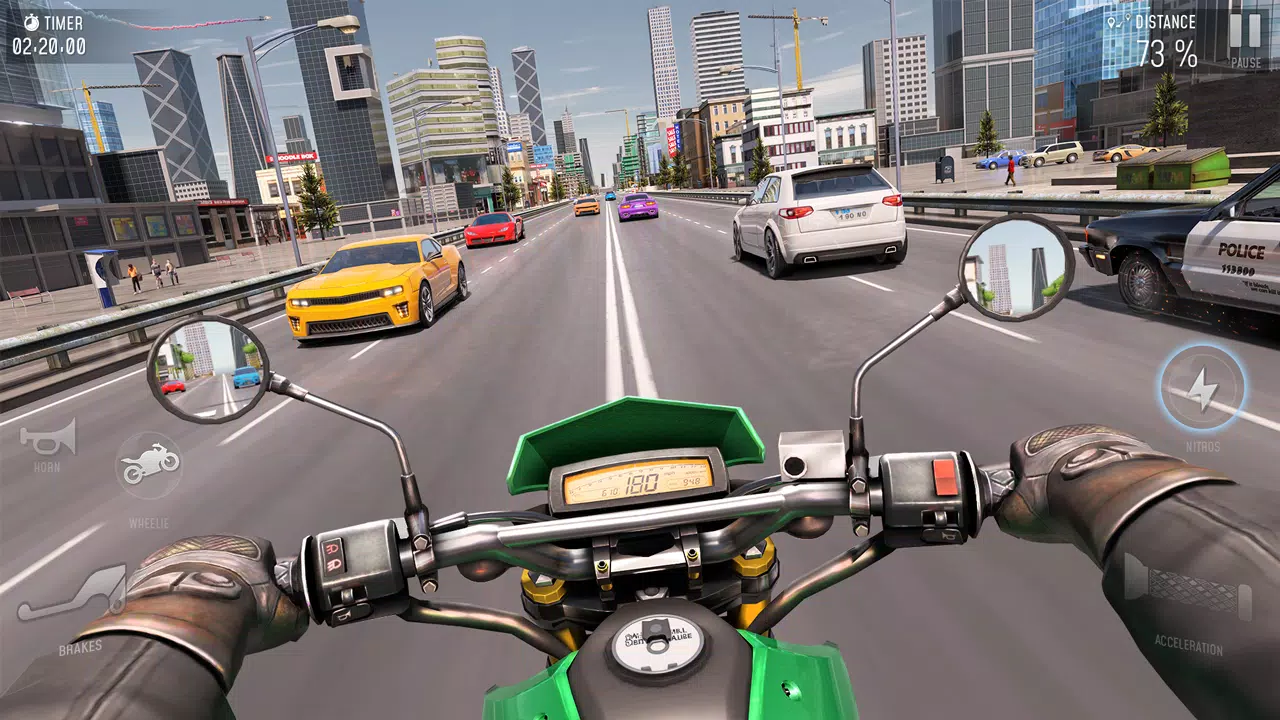 Rider 3D Bike Racing Games スクリーンショット 2
