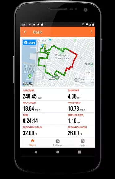 Cycling Diary - Bike Tracker Schermafbeelding 3