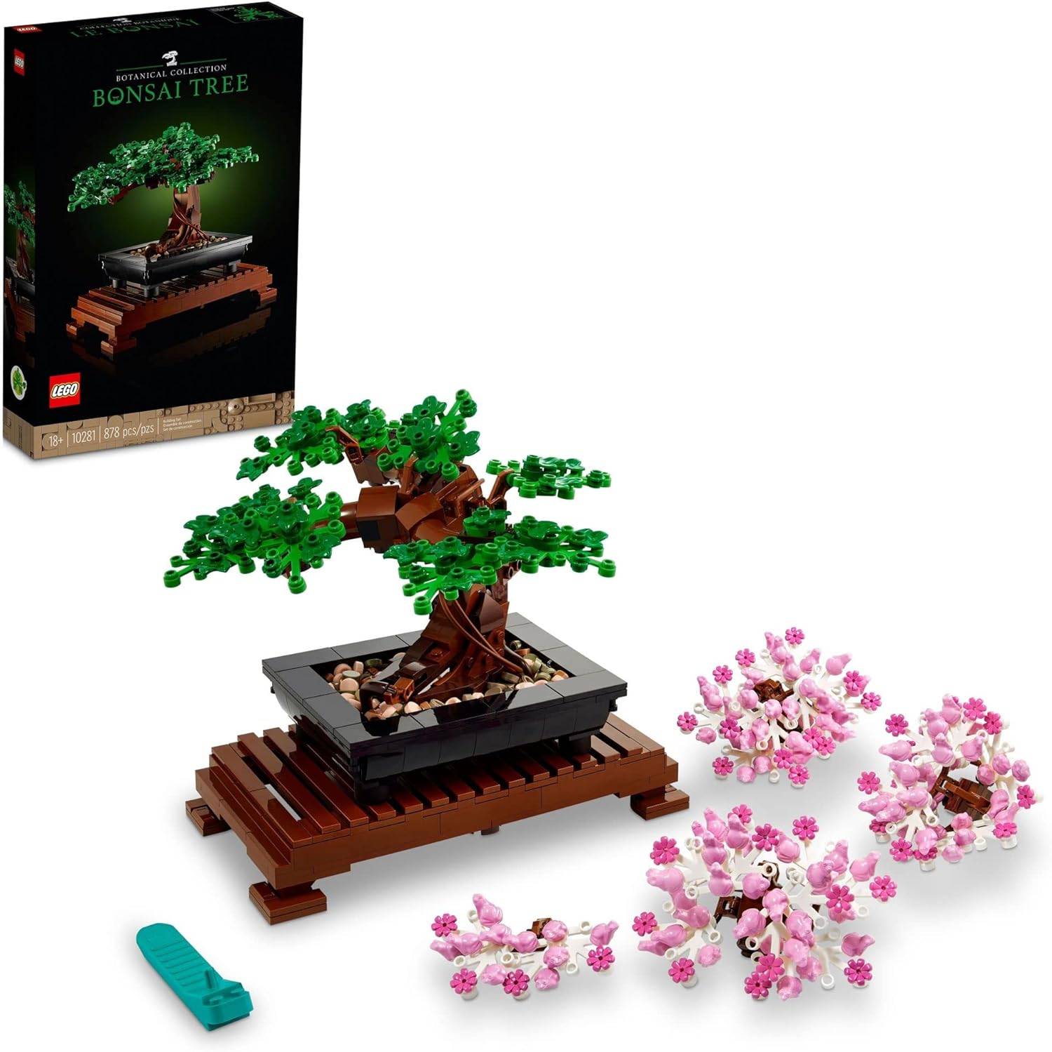 Colección botánica LEGO: juegos de plantas y flores superiores