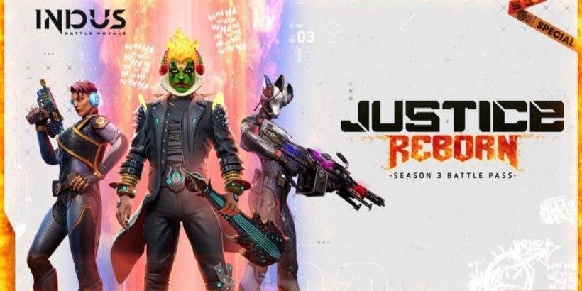 Indus Battle Royale Season 3 เปิดตัวตัวละครและอาวุธใหม่