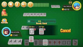 Mahjong 2P: Chinese Mahjong Screenshot 2