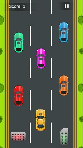 Easy Car Racing Game 2D Car Capture d'écran 1