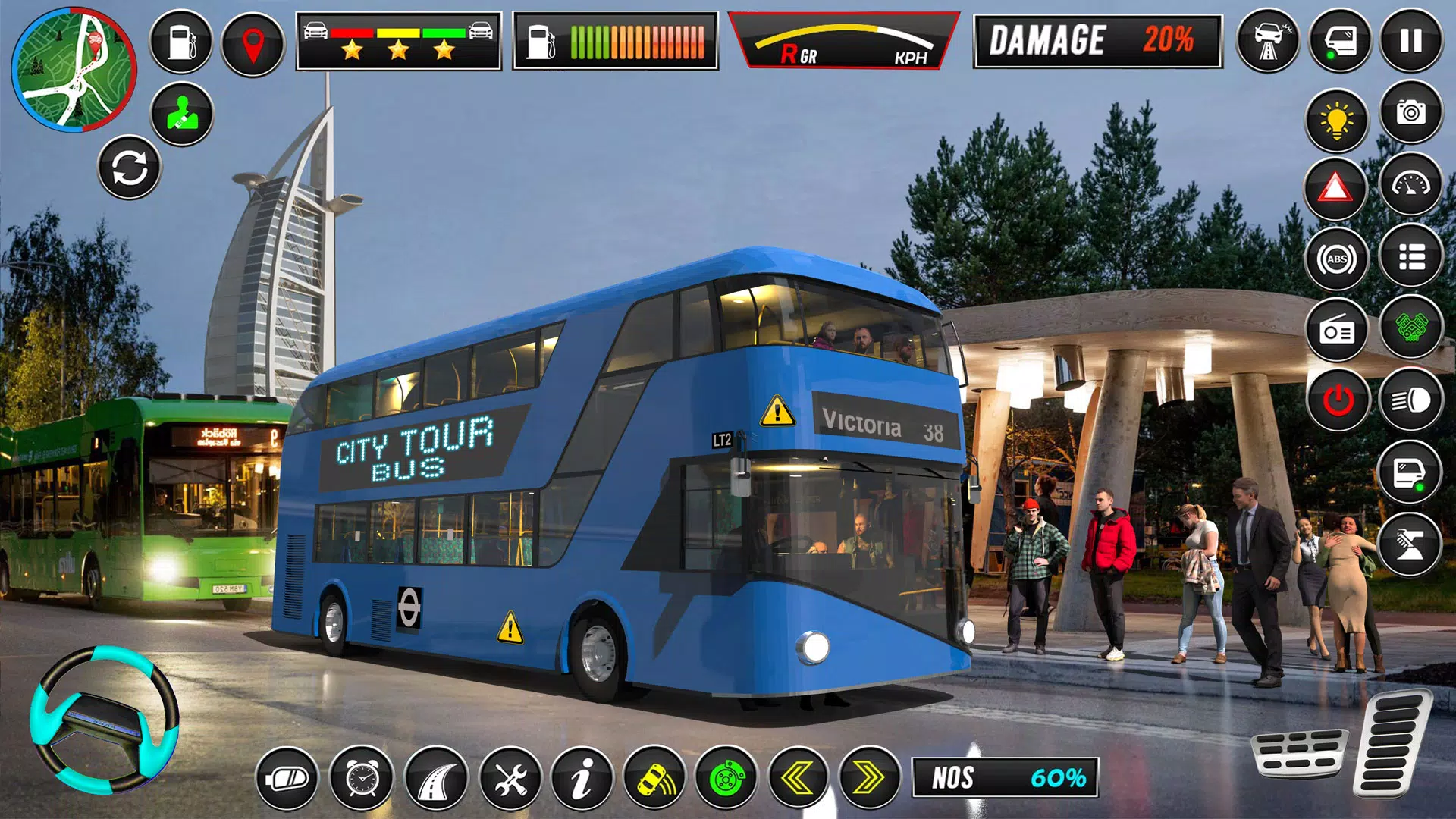 Real Bus Simulator Coach Bus 스크린샷 3